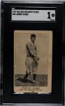 1917 Collins-McCarthy Johnny Evers #45 Card