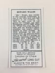 Edward Ed Walsh 1911 T205 Gold Border Card