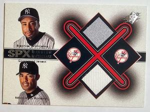2001 SPx Winning Materials Jersey Combo Rivera, Williams