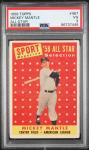 1958 Topps Mickey Mantle All Star Card