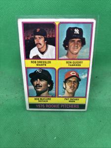 1976 Topps Ron Guidry Rookie Card Yankees