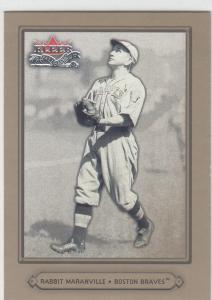 2002 Rabbit Maranville Fleer Fall Classic Error Card