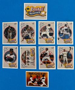 1990 Upper Deck Reggie Jackson Baseball Heroes Set