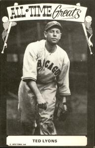 1973-80 TCMA Ted Lyons All-Time Greats Card