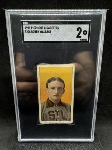 Bobby Wallace 1909-11 T206 Sweet Caporal Card