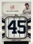 2022 Topps Gerrit Cole Jersey Card Yankees