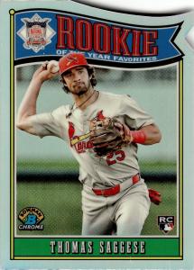 2025 Bowman Rookie Year Favorites Chrome Inserts