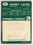 1960 Topps Football Singles - Choose Your Cards