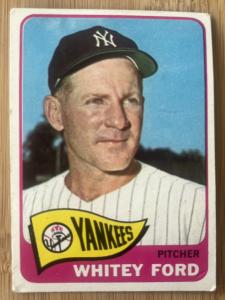 1965 Topps Whitey Ford Card #330