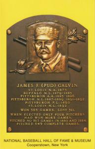 Mike Roberts Baseball Hall of Fame Yellow Postcards