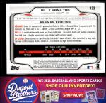 Billy Hamilton #132 RC Cincinnati Reds Card