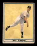 1941 Play Ball Red Ruffing Baseball Card