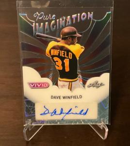 2025 Leaf Vivid Dave Winfield Auto 1/1
