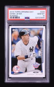 Derek Jeter 2014 Topps Opening Day PSA 10