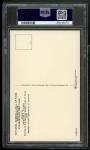 1964 Cy Young HOF Postcard Yellow Plaque PSA 9