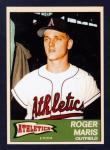 Roger Maris '59 Kansas City Athletics Card #9