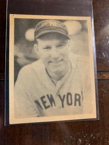 1939 Play Ball Red Ruffing HOF Baseball Card