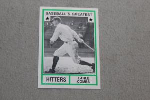 1982 TCMA Baseball's Greatest Players U-Pick Cards