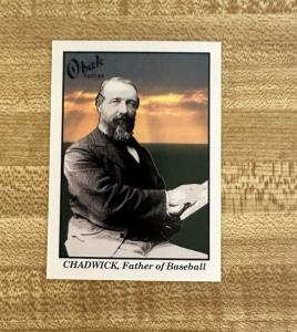 2009 TriStar Obak Henry Chadwick Baseball Card