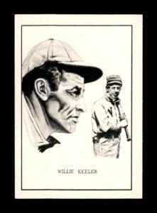 1950 Callahan Willie Keeler HOF Card #44