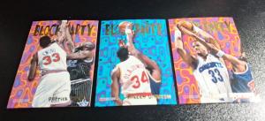1995-96 NBA Hoops Block Party Insert Set
