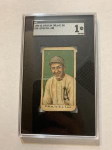 E90-1 Eddie Collins American Caramel Card SGC 1
