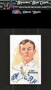 1980 Perez-Steele Joe McGinnity Hall of Fame Card