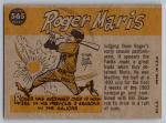 1960 Topps Roger Maris All-Star Card