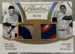 2025 Panini Flawless Rogers Hornsby Gil Hodges Card