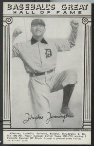 1948 Hall of Fame Hughie Jennings Baseball Card