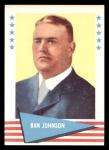 1961 Fleer Baseball Greats #48 Ban Johnson Card