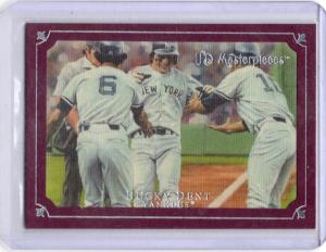 2007 UD Masterpieces Bucky Dent Red 34/75