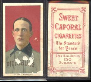 T206 Fred Clarke Portrait HOF Sweet Caporal