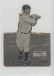 1934-36 National Chicle Batter-Up Tony Lazzeri Card