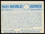 1970 Fleer World Series Giants vs Yankees Card