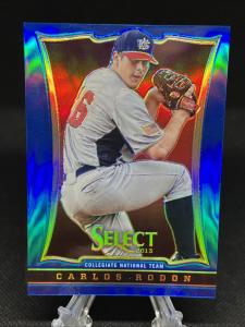 2013 Panini USA Baseball Carlos Rodon Blue Prizm