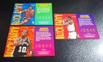 1995-96 NBA Hoops Block Party Insert Set