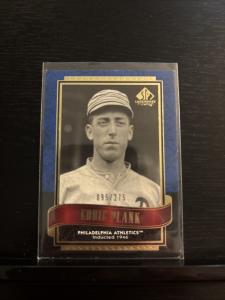 2003 SP Legendary Cuts Eddie Plank #37 /275