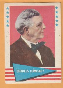 Charles Comiskey White Sox 1961 Fleer Card