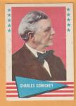 Charles Comiskey White Sox 1961 Fleer Card