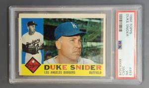 1960 Topps Duke Snider #493 HOF Card