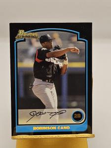 2003 Bowman Robinson Cano Yankees Rookie Card
