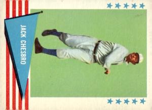 1961 Fleer Jack Chesbro Baseball Card #13