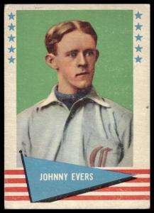 1961 Fleer Baseball Greats Johnny Evers Card #23