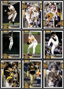 2026 Topps San Diego Padres Team Card Set