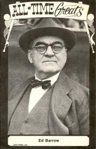 1973-80 TCMA Ed Barrow All-Time Greats Postcard