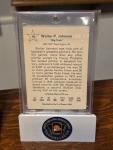 1961 Golden Press Walter Johnson Hall of Fame Card
