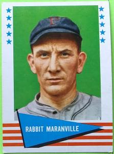1961 Fleer R. Maranville Baseball Card