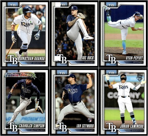 2026 Topps Series 1 Tampa Bay Rays Team Set