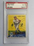 1934 Goudey R320 Jimmie Foxx Baseball Card PSA 4
